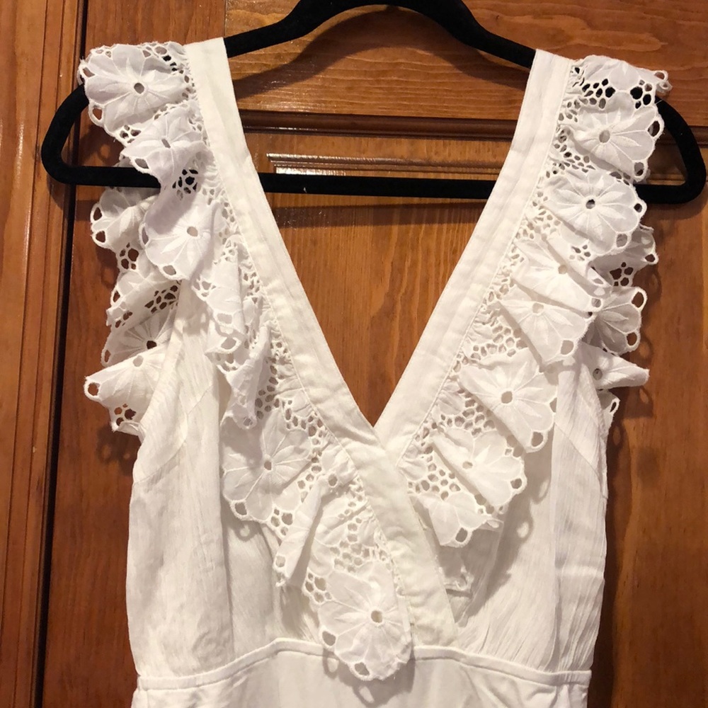 Lace Trim Body Suit - Picture 2 of 5